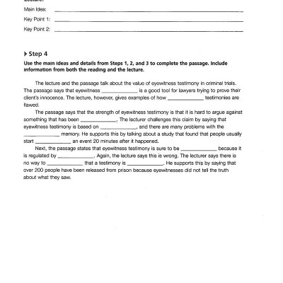 Building Skills For The Toeft IBT Beginning - Writing