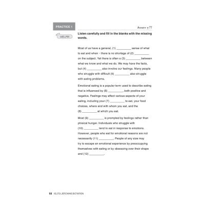 IELTS Listening Dictation - Bản Quyền