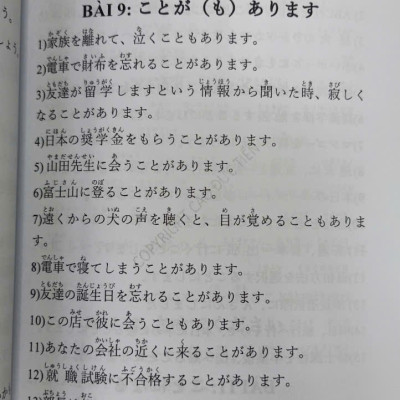 NGỮ PHÁP TIẾNG NHẬT  TRÌNH ĐỘ N5-N2 TẬP 3