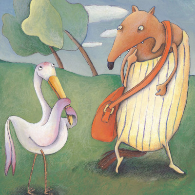 Learn English With Fables 9 - Học Tiếng Anh Qua Truyện Ngụ Ngôn Tập 9: The Wolf And The Crane - Sói Và Hạc