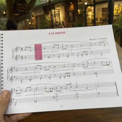 (Trọn bộ 2 cuốn) MÉTHODE ROSE – PHƯƠNG PHÁP HỒNG VỚI ĐÀN PIANO – Ernest Van de Velde – Huy Hoàng Bookstore – NXB Dân Trí (Bìa mềm)
