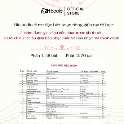 Sách- Phương Pháp Hồng Năm Thứ Nhất Với Đàn PIANO, Tập 1- Giáo Trình dạy PIANO nổi tiếng của Pháp (Tái Bản 2024)- 2HBooks