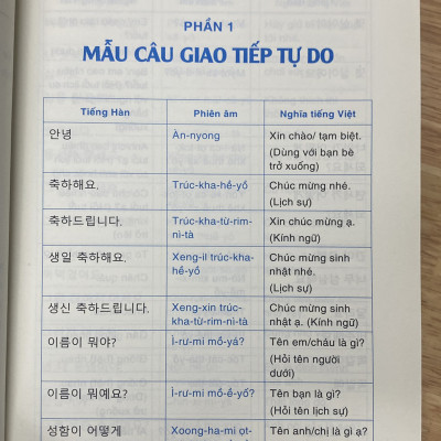 Tiếng Hàn Giao Tiếp 4.0 - Phần II