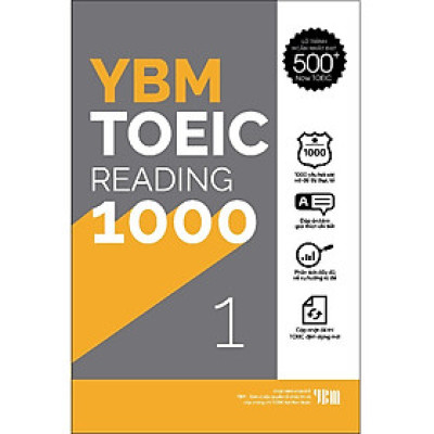 Trạm Đọc | YBM Actual Toeic Reading 1000 - Vol 1