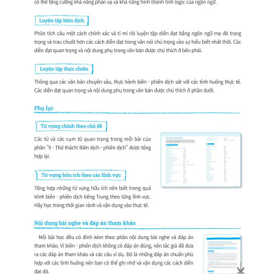 Thực Hành Biên Dịch - Phiên Dịch Tiếng Trung Ứng Dụng (Kèm Từ Vựng Theo Chủ Đề)