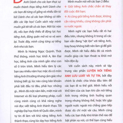 Hacking Your English Speaking (Luyện Nói Tiếng Anh Đột Phá) - Hoàng Ngọc Quỳnh