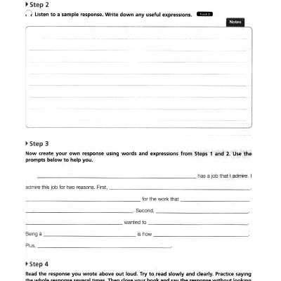 Developing Skills For The Toefl IBT - Speaking