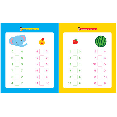 Sách - Bộ Vở viết xóa được - Làm toán không sợ sai - Wipe Clean - (4 cuốn + tặng kèm 2 bút)