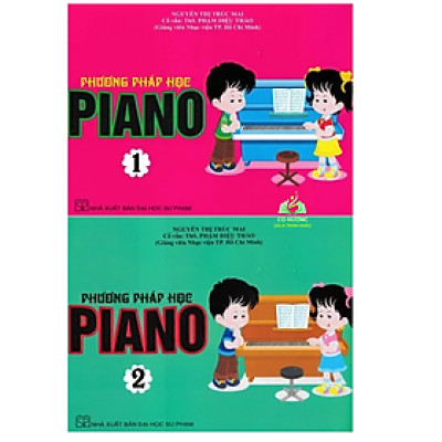 Sách -  Phương pháp học Piano Tập 1 + 2