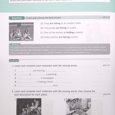 TOEIC Preparation LC+RC – Volume 1