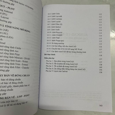 Sách - AUTOCAD Cơ Bản Cho Người Mới Bắt Đầu (Dành Cho Phiên Bản AutoCAD 2009 Đến 2020)
