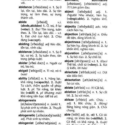 Từ Điển Anh - Việt 340.000 Mục Từ Và Định Nghĩa (Tái Bản 2022) (Bìa Cứng)