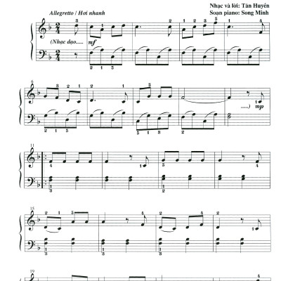 Những Nhạc Khúc Hay & Dễ Soạn Cho Đàn Piano 