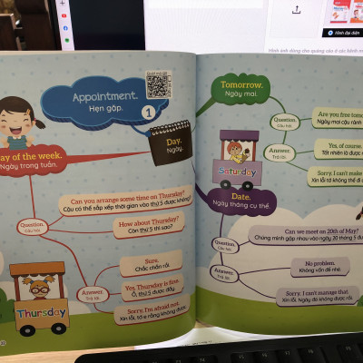 Bé Học Tiếng Anh Combo 2 Cuốn 1001 Mẫu Câu Tiếng Anh Giao Tiếp Thông Dụng Và Chinh Phục Từ Vựng Tiếng Anh Theo Sơ Đồ Tư Duy Mind Map (Kèm file nghe giọng chuẩn)