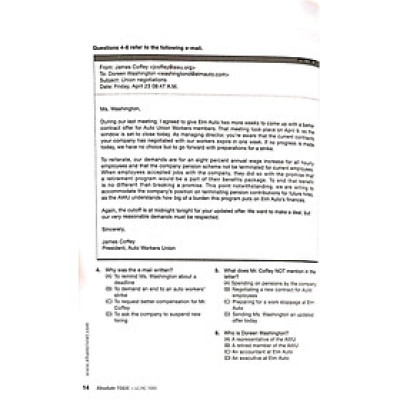 Absolute TOEIC LC/RC 1000 (Kèm CD)