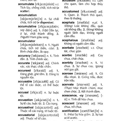 Từ Điển Anh - Việt 340.000 Mục Từ Và Định Nghĩa (Tái Bản 2022) (Bìa Cứng)