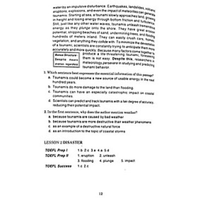 400 Từ Vựng Thiết Yếu Cho Người Thi TOEFL