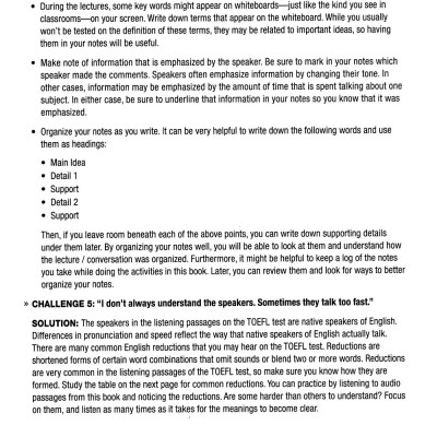 Collins Skills For The TOEFL iBT Test - Listening And Speaking (Kèm CD)