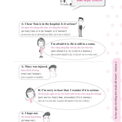 Tự Học Nghe Nói Tiếng Anh Chuẩn Dễ Nhanh Tập 1