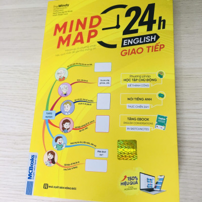Mindmap 24h English - Giao Tiếp Tiếng Anh Bằng Sơ Đồ Tư Duy - Học Kèm App Online