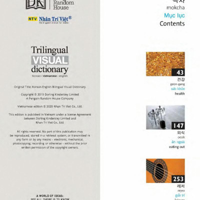 Korean Vietnamese English Trilingual Dictionary