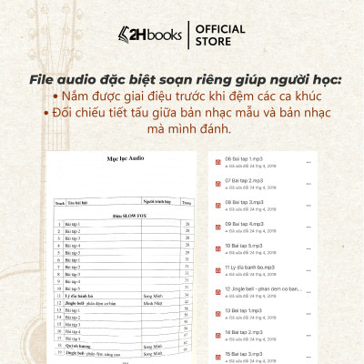 Sách học guitar, Sách 36 ngày biết đệm guitar, tự học guitar cơ bản, giáo trình guitar, học đàn guitar- 2HBooks