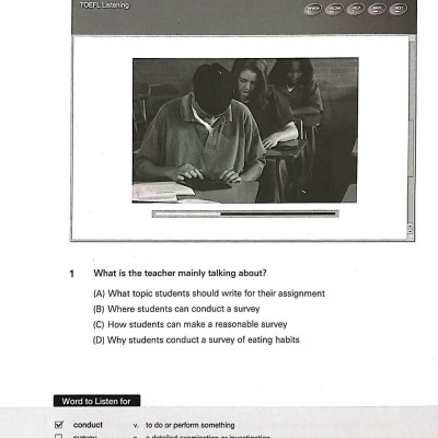 TOEFL iBT Activator Listening Advanced (Kèm CD)