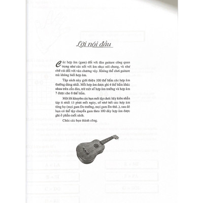 1000 Hợp Âm Cho Đàn Guitare (Tái Bản)