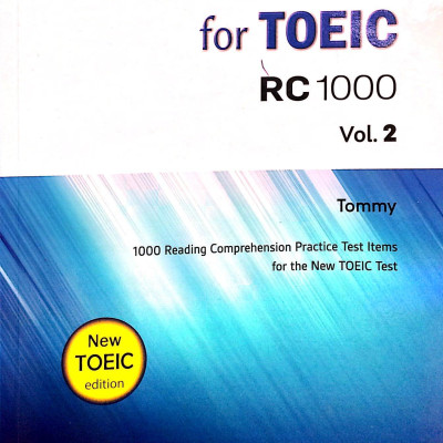 Essential Test For TOEIC RC 1000 Vol 2 (Không CD)