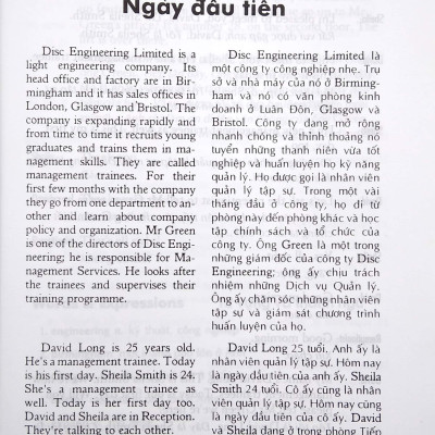 Đàm Thoại Tiếng Anh Cho Người Quản Lý