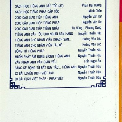 Những Câu Thông Dụng Trong Đàm Thoại Tiếng Anh (Tái Bản)