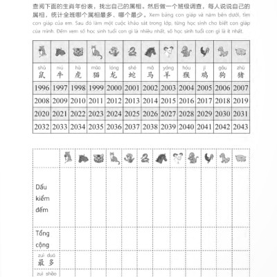 Giáo Trình Chuẩn YCT 6 - Sách Bài Tập