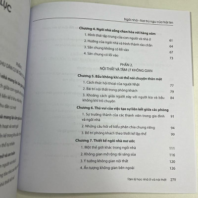 Sách - Ngôi Nhà Nơi Trú Ngụ Của Trái Tim - Tâm Lý Học Nhà Ở Và Nội Thất