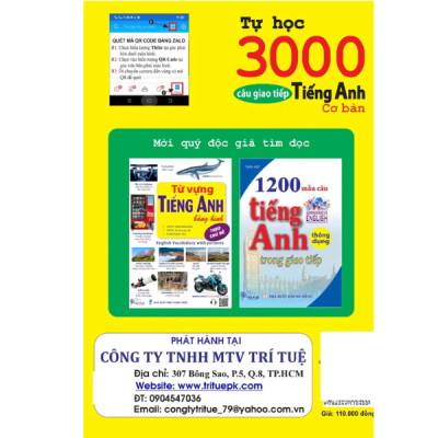 Tự Học 3000 Câu Giao Tiếp Tiếng Anh Cơ Bản
