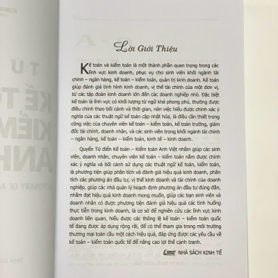 Sách - Từ Điển Kế Toán Và Kiểm Toán (Anh - Việt)