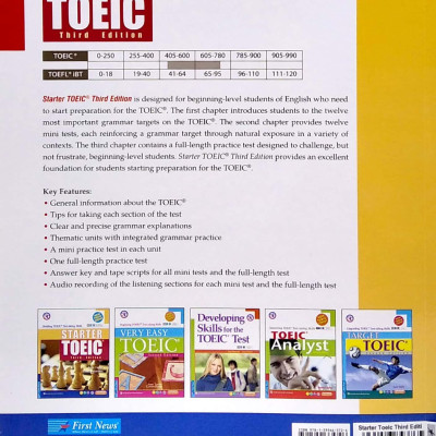 Starter Toeic Third Edition (Kèm 3 CD)