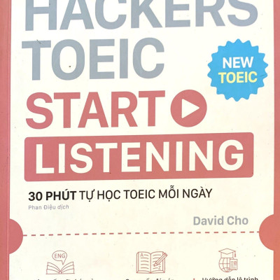 Hackers Toeic Start Listening - 30 Phút Tự Học Toeic Mỗi Ngày
