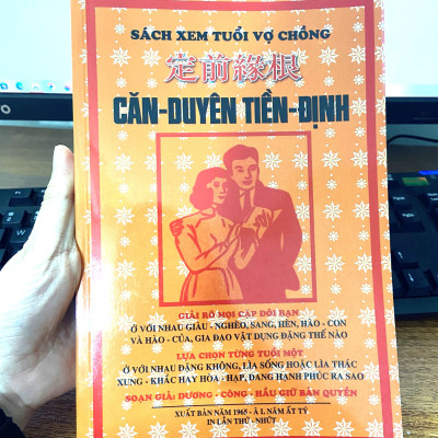 Sách - Căn Duyên Tiền Định - Xem Tuổi Vợ Chồng
