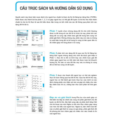 - Combo Cẩm  Nang Luyện Thi Năng Lực Tiếng Hàn TOPIK ( Tập 1 + Tập 2 ) + CD - - Bản Quyền