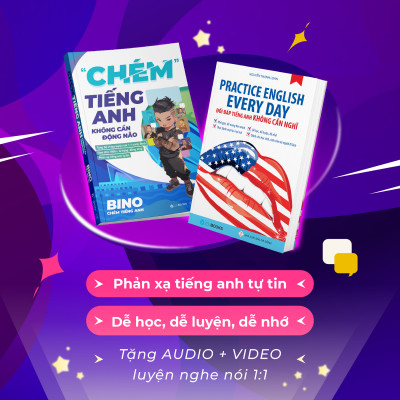 Sách - Combo Phản Xạ Giao Tiếp Tiếng Anh Không Cần Động Não