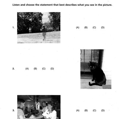 Developing Skills For The Toeic Test