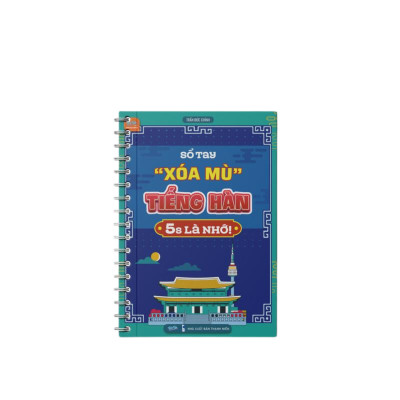 Combo 3 sách: Sổ tay xóa mù Tiếng Hàn + Sổ tay ngữ pháp và bài tập + Sổ tay 500 câu giao tiếp mỗi ngày