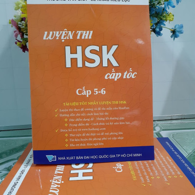 Sách - combo: Luyện thi HSK cấp tốc tập 3 (tương đương HSK 5+6 kèm CD) +Tuyển tập cấu trúc cố định tiếng Trung ứng dụng +DVD tài liệu