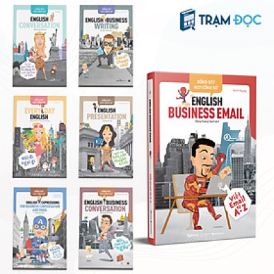 Trạm Đọc | Sống Sót Nơi Công Sở - English Business ( Combo 7 Cuốn )