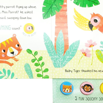 What Did Tiger Hear? - Press And Play Sound Book