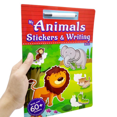 My Animals Stickers & Writing Book