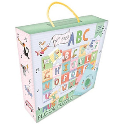 Musical Floor Puzzle - My First ABC (28 Giant Pieces)