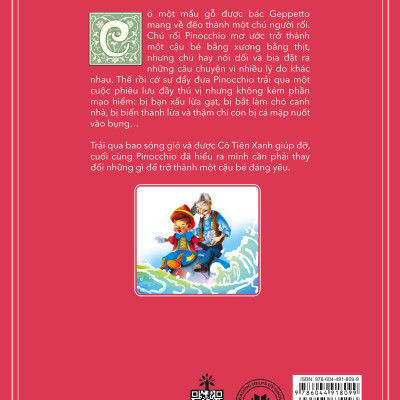 CUỘC PHIÊU LƯU CỦA PINOCCHIO 
Tít phụ: Danh tác trong nhà trường