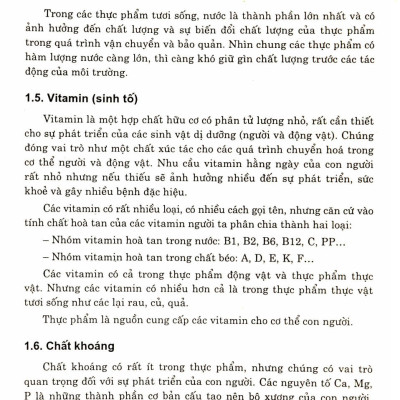 Giáo trình thương phẩm hàng thực phẩm
