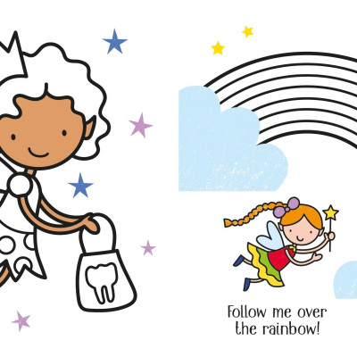 First Colouring Fairies And Pixies